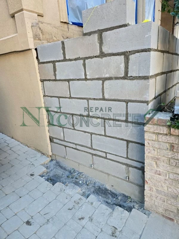 concrete retaining wall construction and repair in nyc
